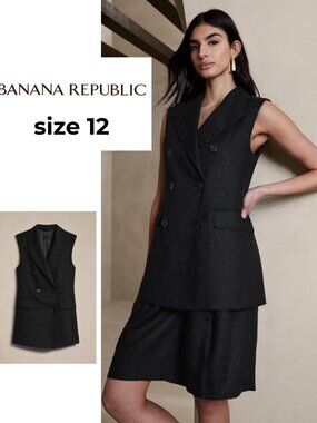 Banana Republic Palma Linen Vest